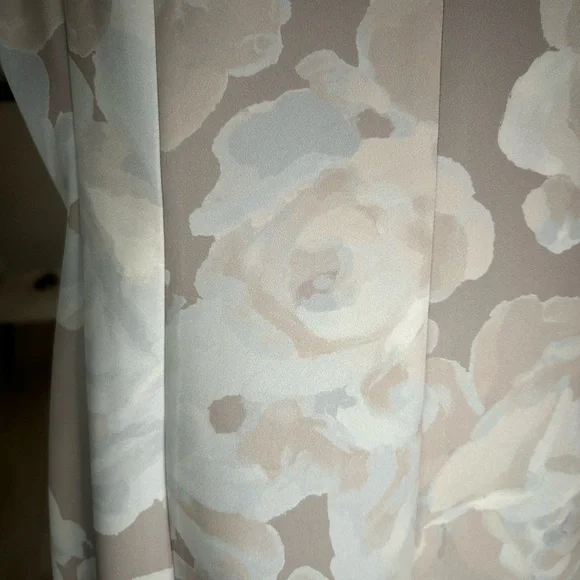 Calvin Klein Cream Tan Sheath Midi Dress Sleeveless NWT SZ 10 - Picture 11 of 14